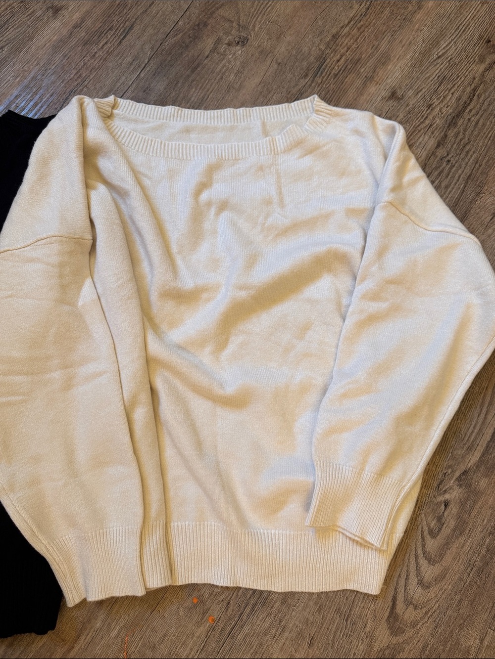 Women’s Sweater Duo — Black & White Sweater set